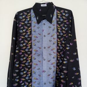 Gianni Versace vintage silk shirt